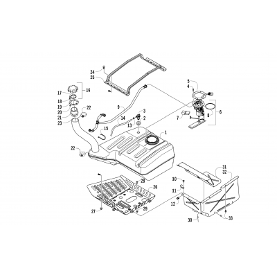 GAS TANK ASSEMBLY