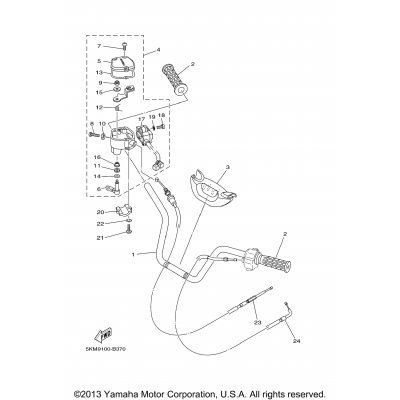 Steering Handle Cable