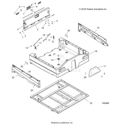 BODY, DUMP BOX - A19S6E57B1 [100466]