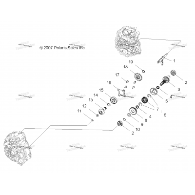 Drive Train, Main Gearcase Internals