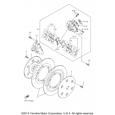 Front Brake Caliper