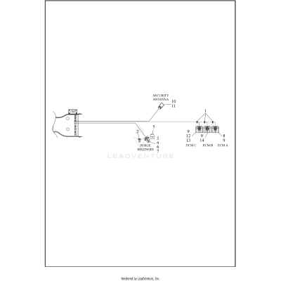 WIRING HARNESS, MAIN, ABS - FLTRX AND FLTRXS (4 OF 8)