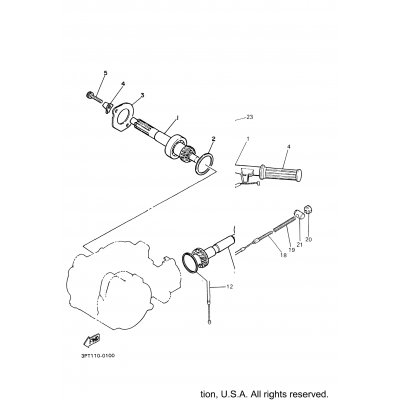 Steering Handle Cable