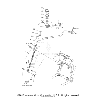 REAR MASTER CYLINDER