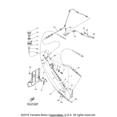 REAR MASTER CYLINDER