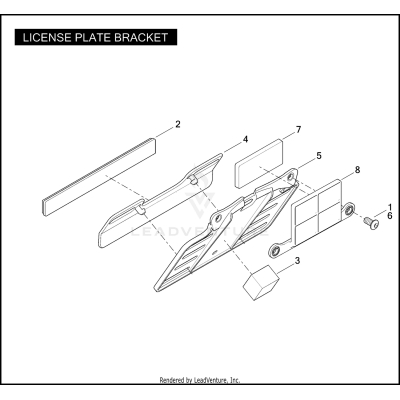 LICENSE PLATE BRACKET