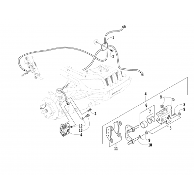 HYDRAULIC BRAKE ASSEMBLY