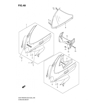 COWLING BODY (MODEL K8)