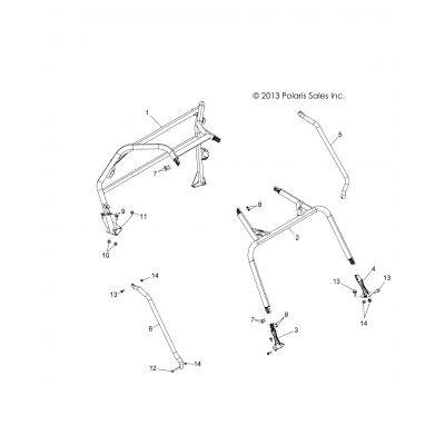 Chassis, Cab Frame & Side Bars