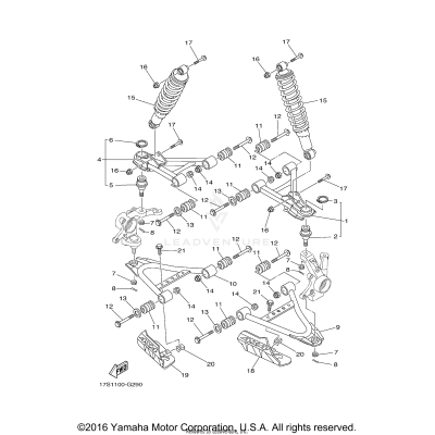 FRONT SUSPENSION WHEEL