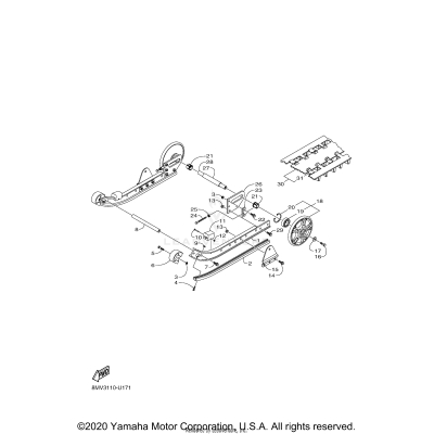 TRACK SUSPENSION 1
