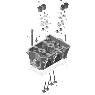 01- ROTAX - Cylinder Head