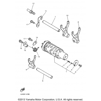 Shift Cam Fork