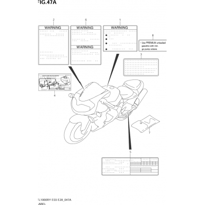 LABEL (MODEL K2/K3)