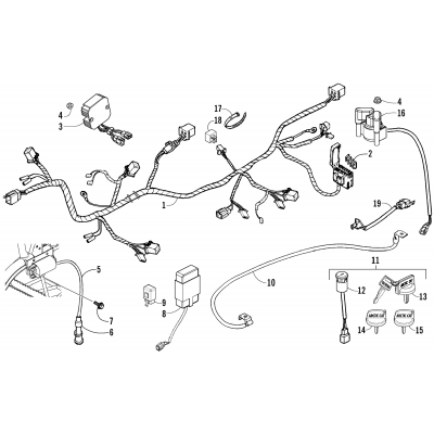 ELECTRICAL AND WIRING HARNESS ASSEMBLY