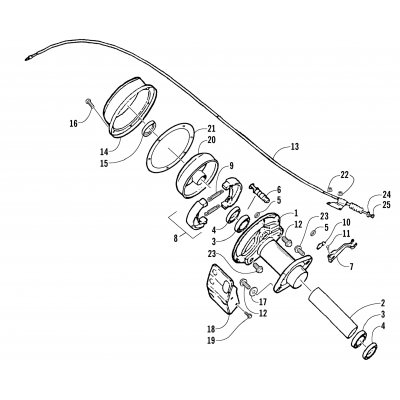 REAR BRAKE ASSEMBLY