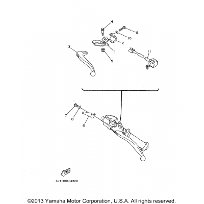 Handle Switch Lever