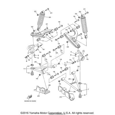 FRONT SUSPENSION WHEEL