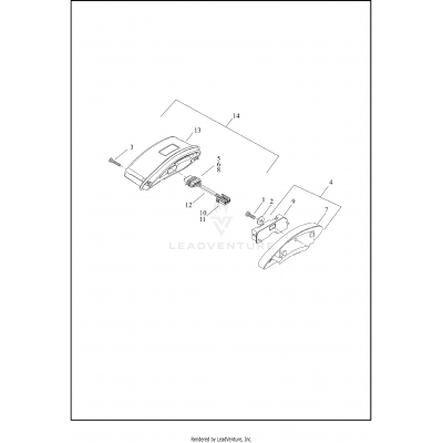 TAIL LAMP AND TURN SIGNALS, REAR - (DOMESTIC, CANADA)