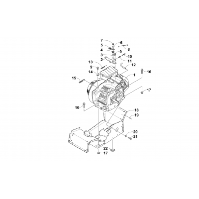 ENGINE AND RELATED PARTS