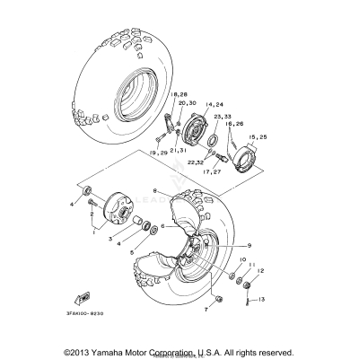 FRONT WHEEL