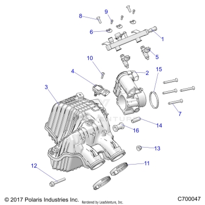 ENGINE, AIR INTAKE MANIFOLD - R19RRE99AV/BV/A1/B1/A9/B9/AP/BP/AJ/BJ/AD/BD (C700047)