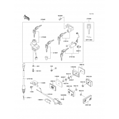 Ignition Switch/Locks/Reflectors