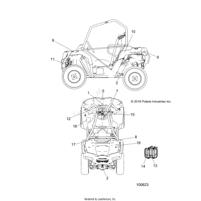BODY, DECALS - A19DBA50A5 (100623)