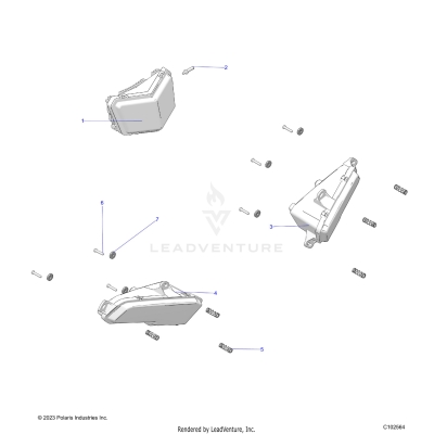 ELECTRICAL, HEADLIGHTS - A25SJE57CP/EP (C102564)