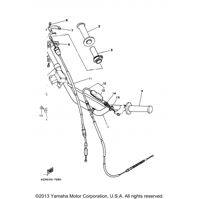 Steering Handle Cable