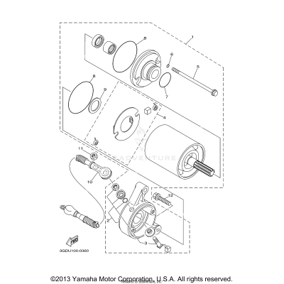 STARTING MOTOR