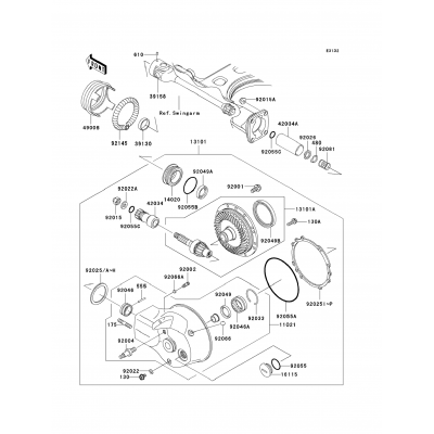 Drive Shaft/Final Gear