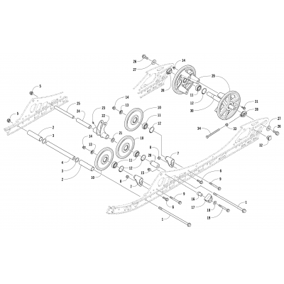 IDLER WHEEL ASSEMBLY