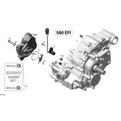 Gear Box Assy And 4X4 Actuator