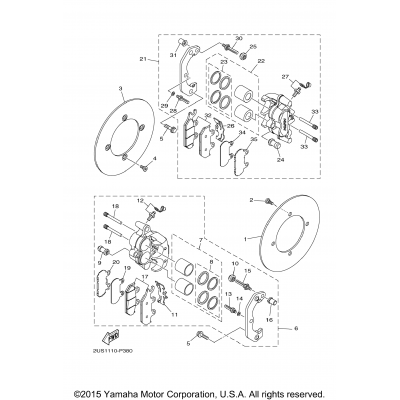 Front Brake Caliper