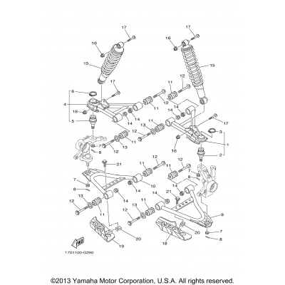 Front Suspension & Wheel