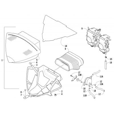 AIR SILENCER ASSEMBLY