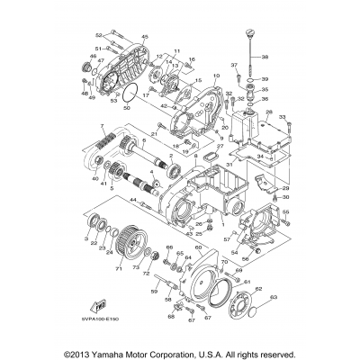 Middle Drive Gear