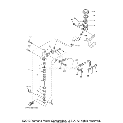 REAR MASTER CYLINDER