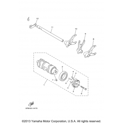 Shift Cam Fork