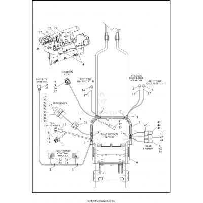 WIRING HARNESS, MAIN, ABS - FLS (3 OF 5)