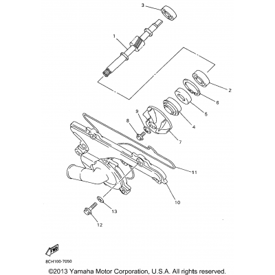 Water Pump For Vx700