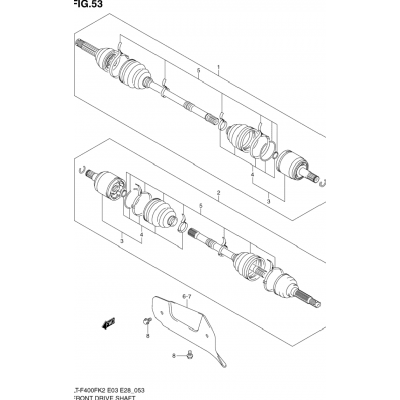 FRONT DRIVE SHAFT