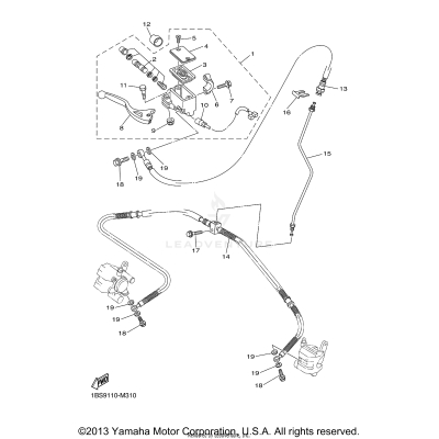FRONT MASTER CYLINDER