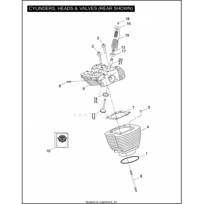 CYLINDERS, HEADS & VALVES - TWIN CAM 103™