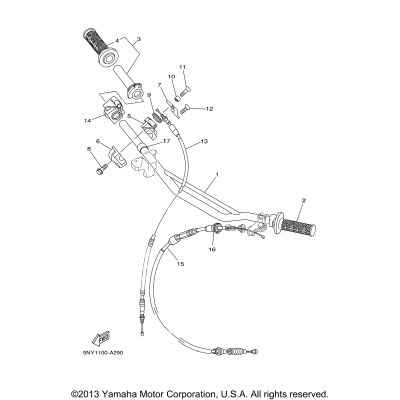 Steering Handle Cable