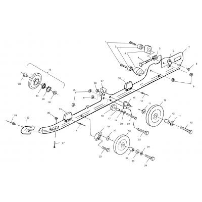 Rail Mounting S00sp6es (4954045404B009)