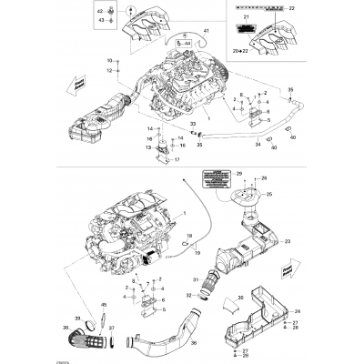 Engine And Air Intake Silencer BVIC