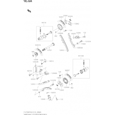 CAMSHAFT/TENSIONER(K5)