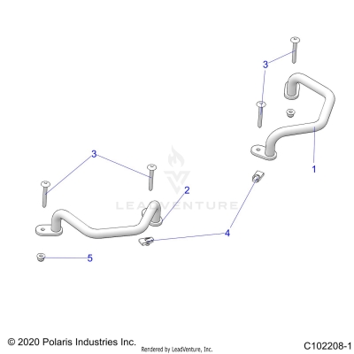 BODY, REAR HANDGRIP - A25SGE95CT/ET (C102208-1)